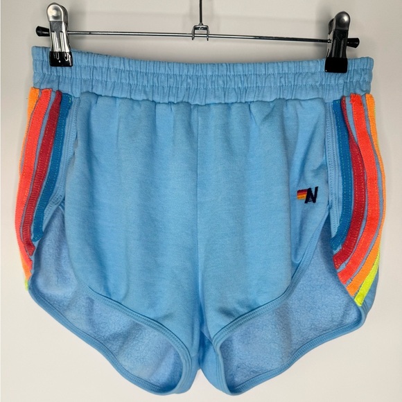 Aviator Nation 5 Stripe Jogger Shorts - Picture 1 of 15